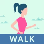 walking app - lose weight android application logo